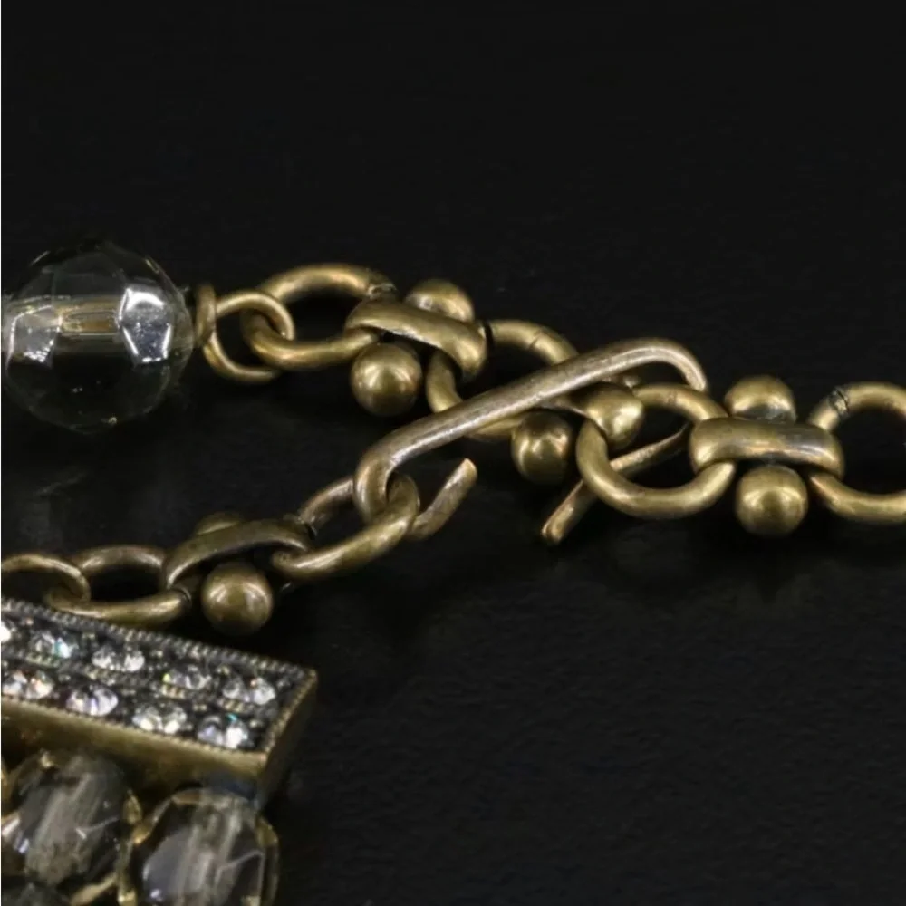 Heidi Daus Elegant Multi-Strand Necklace with Gold Accents